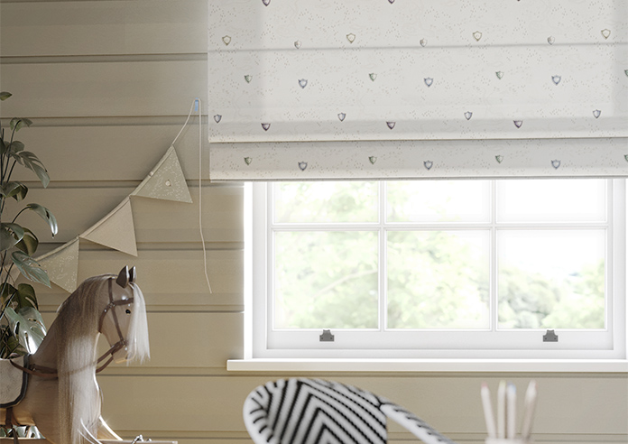 Jurassic Joust, Knights Way Knightly - Twist&Fit Roman Blind - Image 5